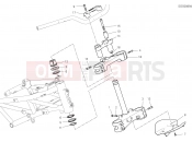 DUCATI Multistrada 1260 STEERING HEAD BASE ASSEMBLY [MOD:MS1260]