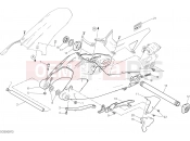 DUCATI Multistrada 1260 Enduro SWING ARM [MOD:MS1260E;XST:AUS,BLG,EUR,GSO,JAP,ROK]
