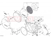 DUCATI 2019 Superbike 959 Panigale CLUTCH - SIDE CRANKCASE COVER [MOD:959,959 AWS;XST:ROK]