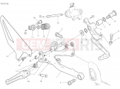 DUCATI Superbike Panigale V4 FOOTRESTS, RIGHT [MOD:PANV4]