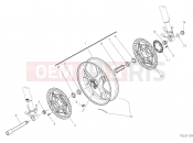 DUCATI 2019 Superbike Panigale V4 S FRONT WHEEL [MOD:PANV4 S;XST:AUS,BLG,EUR,GSO,JAP,ROK]