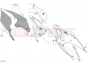 DUCATI Superbike Panigale V4 S Course  REAR FAIRING [MOD:PANV4SGP]