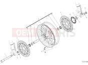 DUCATI Diavel S FRONT WHEEL [MOD:DVL1260S]