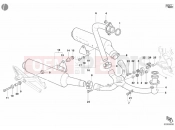 DUCATI 2005 Monster 620 EXHAUST SYSTEM » EXHAUST SYSTEM