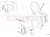 DUCATI Hypermotard 950 SP FRONT BRAKE SYSTEM [MOD:HYM950SP]