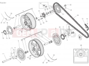 DUCATI Monster 797 RUOTA ANTERIORE E POSTERIORE [MOD:M 797]