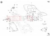 DUCATI 2005 Monster 620 SEAT » TANK/SEAT
