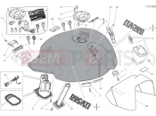 DUCATI Monster 1200 S FUEL TANK [MOD:M 1200S;XST:JAP]