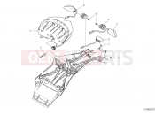 DUCATI 2020 Multistrada 1260 Enduro TAILLIGHT [MOD:MS1260E;XST:AUS,BLG,EUR,JAP,ROK,TWN]