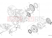 DUCATI 2020 Multistrada 1260 Enduro ELECTRIC STARTING AND IGNITION [MOD:MS1260E]