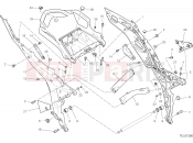 DUCATI 2020 Multistrada 1260 Grand Tour REAR FRAME COMP. [MOD:MS1260GT]