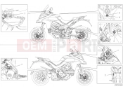 DUCATI 2020 Multistrada 1260 Pikes Peak LABEL, WARNING [MOD:MS1260PP;XST:JAP]