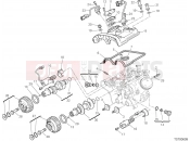 DUCATI Multistrada 1260 S VERTICAL CYLINDER HEAD - TIMING [MOD:MS1260S]