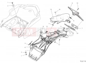 DUCATI 2020 Multistrada 1260 S D Air PLATE HOLDER [MOD:MS1260SA;XST:BLG,EUR]