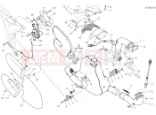 DUCATI 2020 Multistrada 1260 S D Air EXHAUST SYSTEM [MOD:MS1260SA]