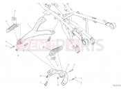 DUCATI 2020 Superbike Panigale V2 REAR FOOTREST [MOD:PANV2]