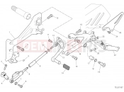 DUCATI 2020 Superbike Panigale V4 FOOTRESTS, LEFT [MOD:PANV4;XST:AUS]