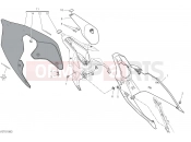 DUCATI 2020 Superbike Panigale V4 REAR FAIRING [MOD:PANV4]
