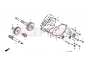 HONDA FES150A7 S-WING ABS MKH 2007 E-14 TRANSMISSION