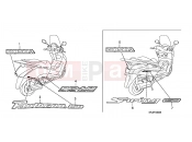 HONDA FES150A7 S-WING ABS MKH 2007 F-33 MARK