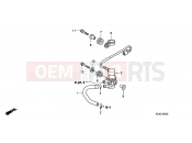 HONDA FES150A7 S-WING ABS MKH 2007 E-18 SOLENOID VALVE