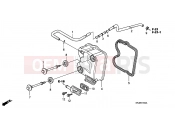 HONDA FES150A7 S-WING ABS MKH 2007 E-1 CYLINDER HEAD COVER