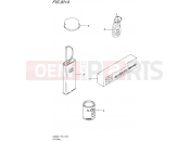 SUZUKI GW250-Z L7 (2017) Inazuma (P21) 901A - OPTIONAL
