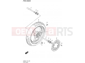 SUZUKI GW250-Z L7 (2017) Inazuma (P21) 530A - FRONT WHEEL