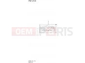 SUZUKI GW250-Z L7 (2017) Inazuma (P21) 101A - GASKET SET