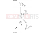 SUZUKI GW250-Z L7 (2017) Inazuma (P21) 536A - FRONT BRAKE HOSE