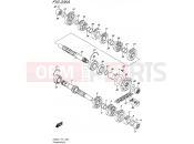SUZUKI GW250-Z L7 (2017) Inazuma (P21) 206A - TRANSMISSION