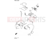 SUZUKI GW250-Z L7 (2017) Inazuma (P21) 312A - ELECTRICAL