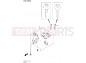 SUZUKI GW250-Z L7 (2017) Inazuma (P21) 352A - LOCK SET