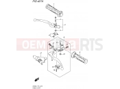 SUZUKI GW250-Z L7 (2017) Inazuma (P21) 467A - HANDLE LEVER