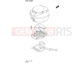 SUZUKI GW250-Z L7 (2017) Inazuma (P21) 970B - OPTIONAL (REAR CARRIER)