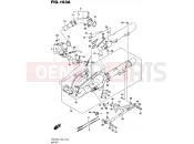 SUZUKI VZR1800-BZ L7 (2017) Intruder M1800R / Boulevard M109R (E19) 163A - MUFFLER (VZR1800L7 E19)