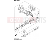 SUZUKI VZR1800-BZ L7 (2017) Intruder M1800R / Boulevard M109R (E19) 220A - PROPELLER SHAFT/FINAL DRIVE GEAR