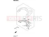 SUZUKI VZR1800-BZ L7 (2017) Intruder M1800R / Boulevard M109R (E19) 507A - SEAT TAIL BOX (VZR1800L7 E19)