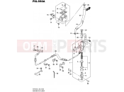 SUZUKI VZR1800-BZ L7 (2017) Intruder M1800R / Boulevard M109R (E19) 558A - REAR MASTER CYLINDER