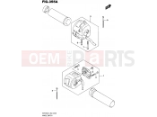 SUZUKI VZR1800-BZ L7 (2017) Intruder M1800R / Boulevard M109R (E19) 355A - HANDLE SWITCH (VZR1800L7 E19)