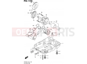 SUZUKI VZR1800-BZ L7 (2017) Intruder M1800R / Boulevard M109R (E19) 116A - OIL PAN/OIL PUMP
