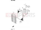 SUZUKI VZR1800-BZ L7 (2017) Intruder M1800R / Boulevard M109R (E19) 185A - RADIATOR