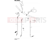 SUZUKI VZR1800-BZ L7 (2017) Intruder M1800R / Boulevard M109R (E19) 462C - HANDLEBAR (VZR1800BZL7 E19)