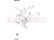 SUZUKI VZR1800-BZ L7 (2017) Intruder M1800R / Boulevard M109R (E19) 541A - REAR SWINGINGARM