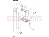 SUZUKI VZR1800-BZ L7 (2017) Intruder M1800R / Boulevard M109R (E19) 310A - BATTERY (VZR1800L7 E19)
