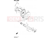 SUZUKI VZR1800-BZ L7 (2017) Intruder M1800R / Boulevard M109R (E19) 124A - CRANK BALANCER