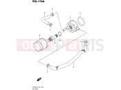 SUZUKI VZR1800-BZ L7 (2017) Intruder M1800R / Boulevard M109R (E19) 178A - OIL COOLER