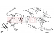 HONDA FJS400D8 ED SILVER WING 400 2008 F-25 STAND