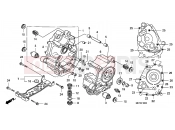 HONDA FJS400D8 ED SILVER WING 400 2008 E-16 CRANKCASE