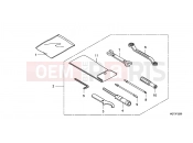 HONDA FJS400D8 ED SILVER WING 400 2008 F-32 TOOLS